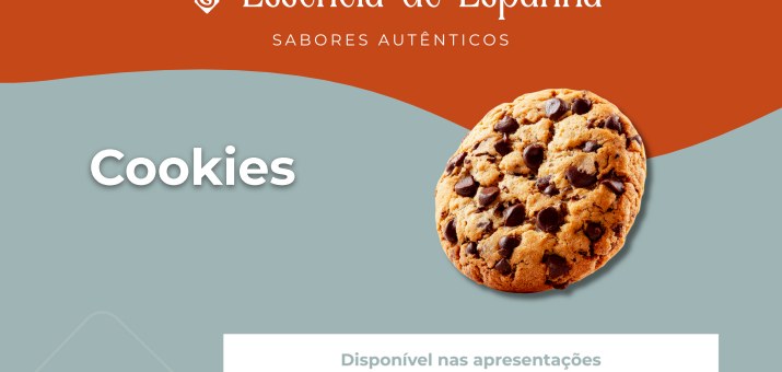 Cookies da Essência de Espanha, imagem do catálogo