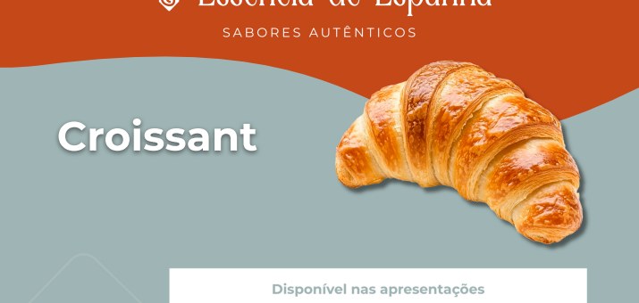 Croissant da Essência de Espanha, imagem do catálogo