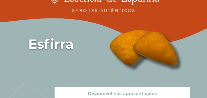 Esfirra da Essência de Espanha, imagem do catálogo